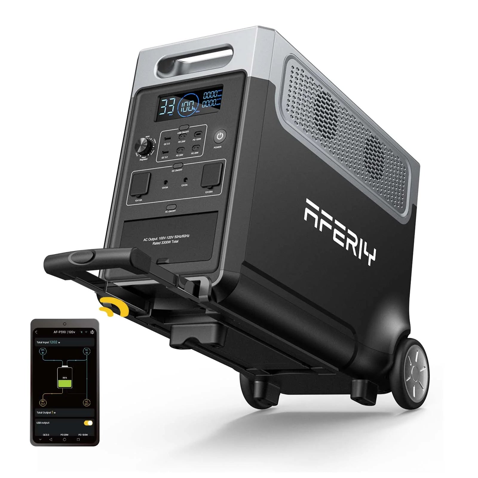 VOLTBOX Stație electrică portabilă de 3600W