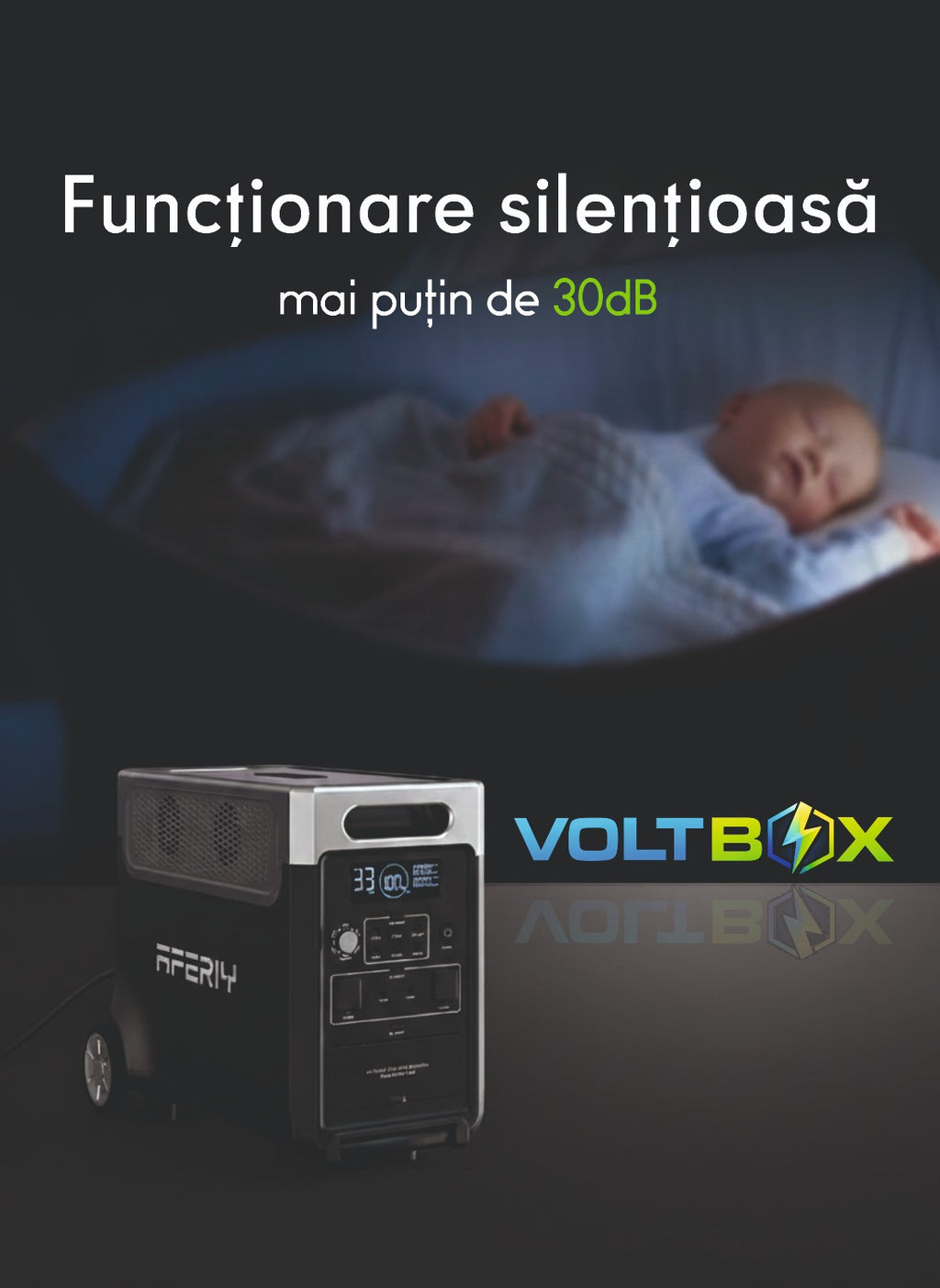 VOLTBOX Stație electrică portabilă de 3600W