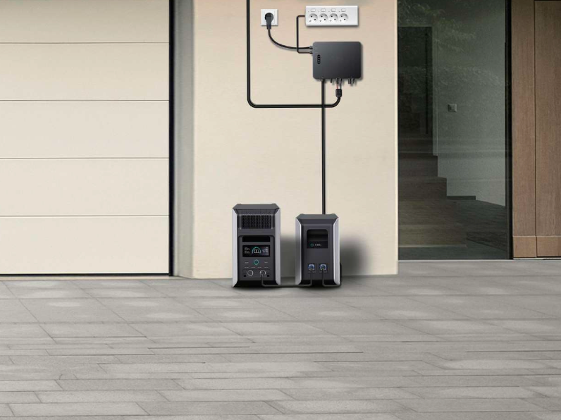 VOLTBOX EZ2000 Extensie de stocare a energiei solare pentru balcon