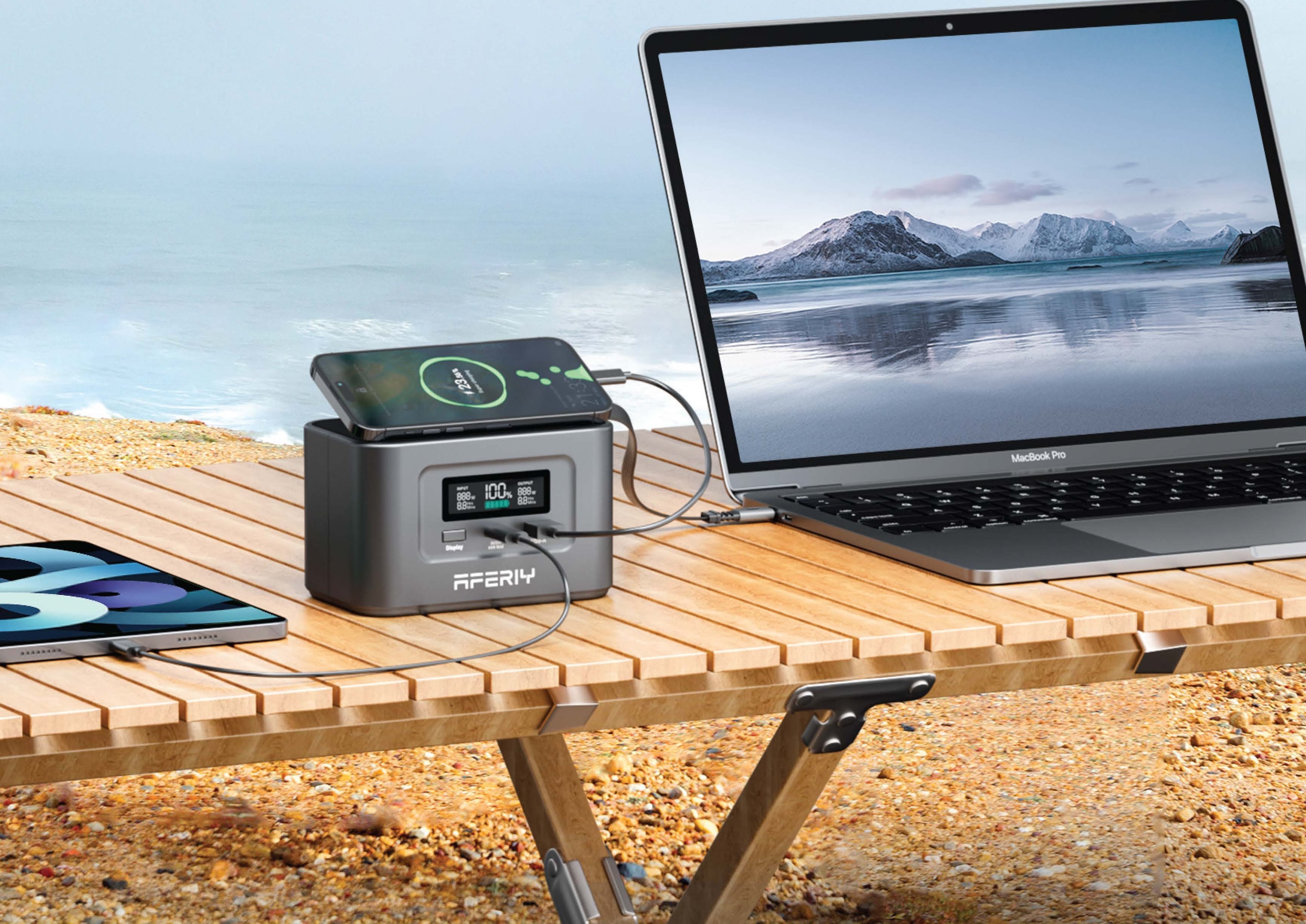VOLTBOX Stație de alimentare portabilă cu baterie de 100 W