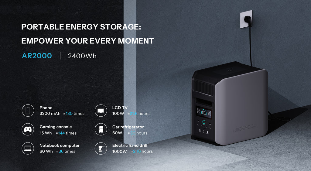 VOLTBOX AR2000 Sistem de stocare a energiei solare pentru balcon